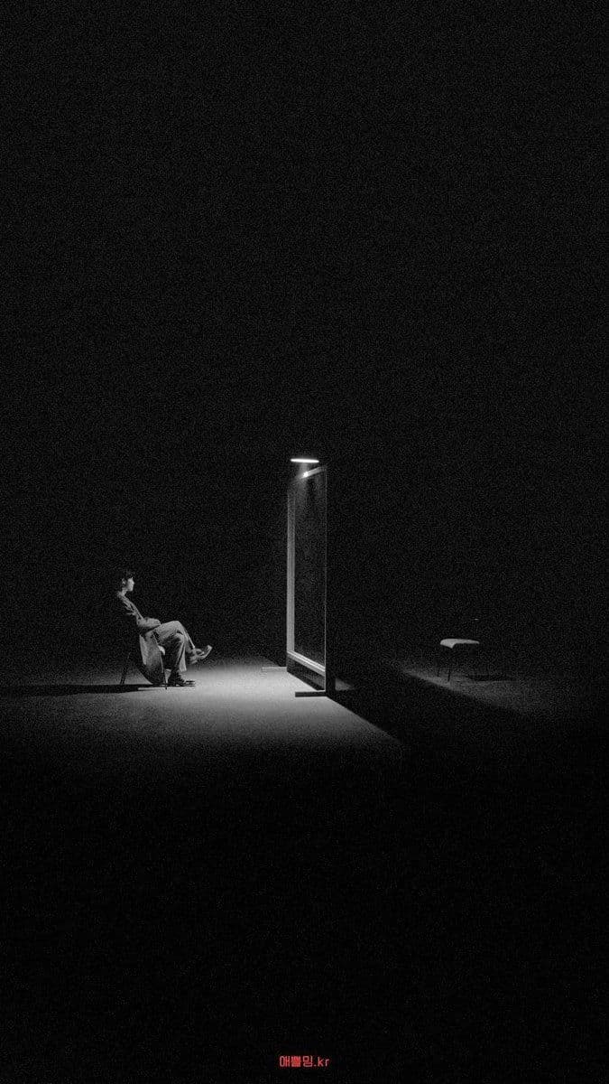 Atmospheric silhouette representing disconnected life data